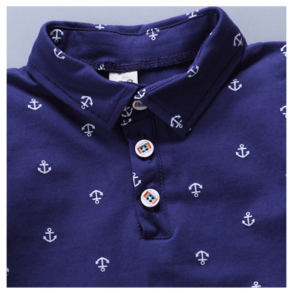 Anchor printed children's clothing